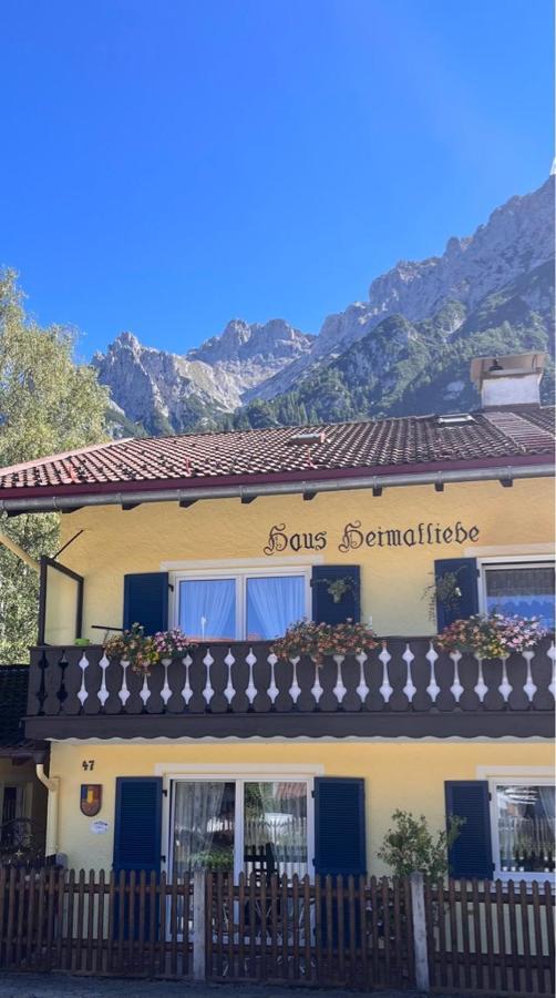 Haus Heimatliebe Leilighet Mittenwald Eksteriør bilde
